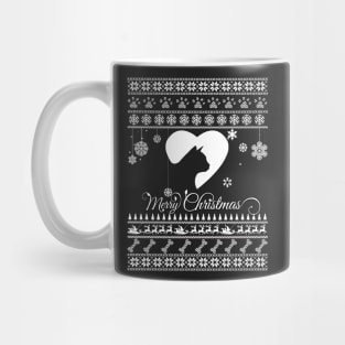 Merry Christmas Cat Mug